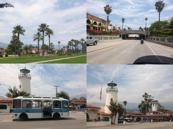 Na bitte, in Santa Barbara scheint ja schon wieder die Sonne.