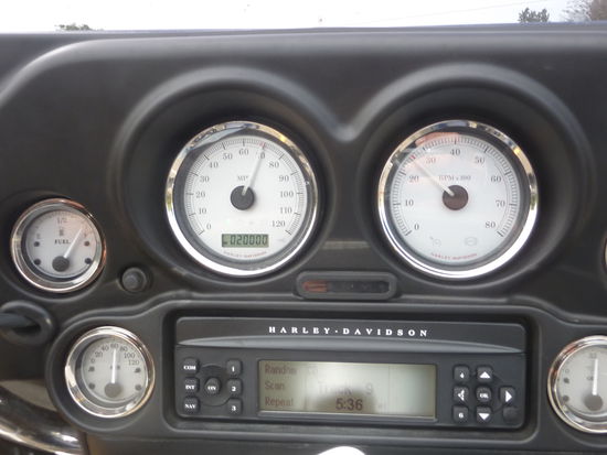 ca 30 Meilen vor San Francisco hatten wir die 20.000 Meilen geschafft