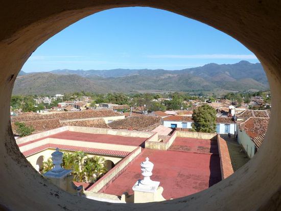 Der Ausblick vom Museo Histórico Municipal !