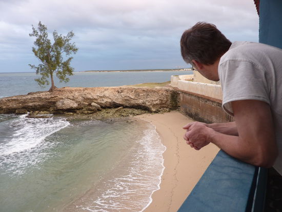 Der Blick von unserem Balkon.
