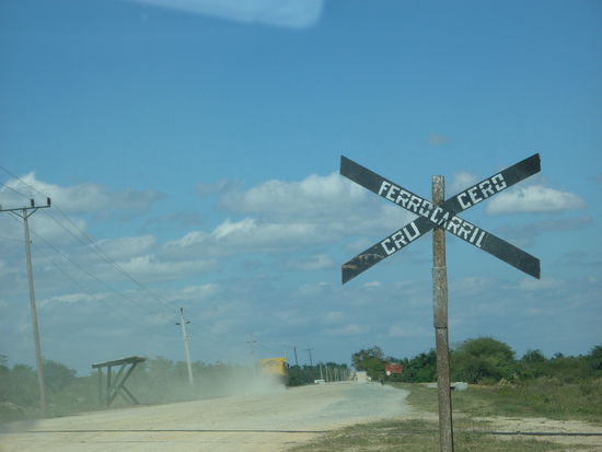 Von Las Tunas bis Manati - Schotterpiste !! aber dafür keine, bzw. fast keine Schlaglöcher !!