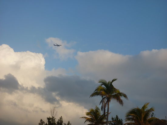 Gerne wäre ich jetzt in diesem Flieger, dann würde der Urlaub erst beginnen 