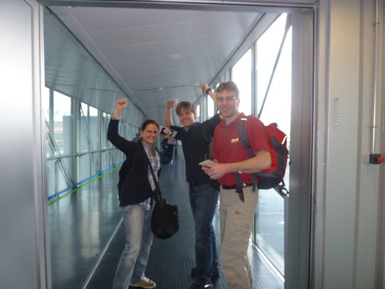 Juhuuuuuuuuuuuu, wir werden mitgenommen !! 