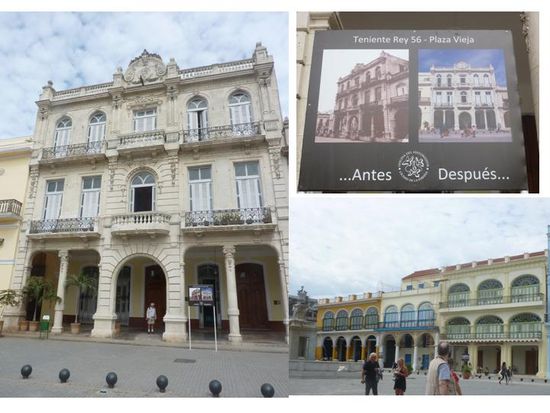 Die Restaurierung hat bereits begonnen ! - Plaza Vieja