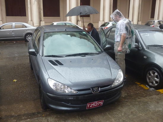 Nuestro coche para las tres semanas.
