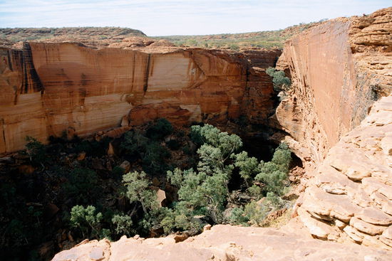 Die messerscharfen Felswände des Kings Canyon
