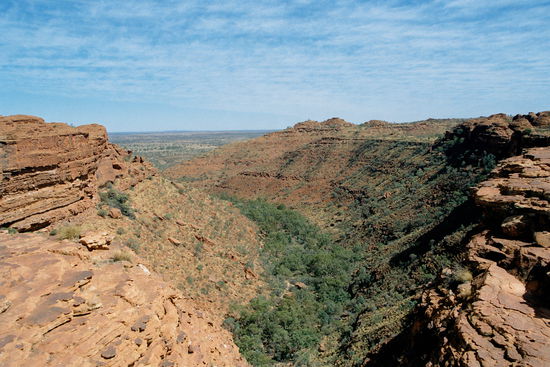 Am Nordrand des Kings Canyon