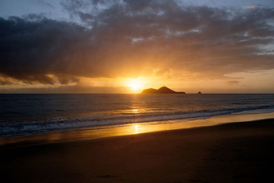 Sonnenaufgang bei Ellis Beach nördlich von Cairns