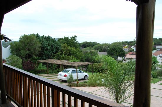 Blick von der Terrasse vor unserem Zimmer