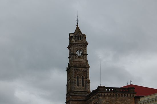 Turm des Rathauses