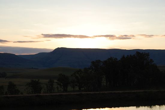 Ausläufer der Drakensberge