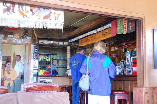 Höchste Pub in ganz Afrika = 2865m