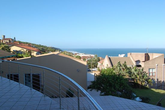 Blick von unserer Penthouse-Suite Richtung Durban