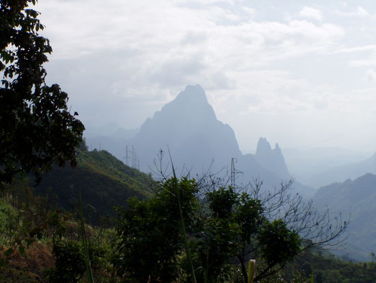 Landschaft entlang der N13