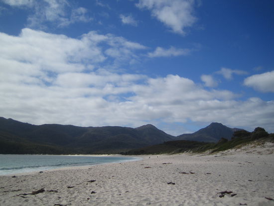 Wineglass-Bay auf Tasmanien