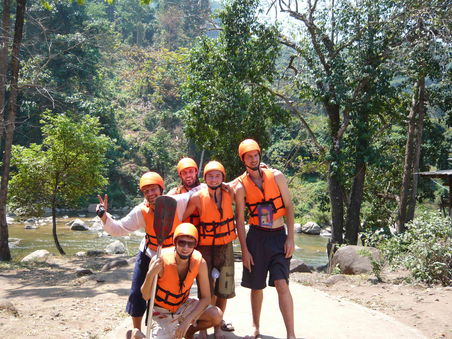 Das Rafting-Team