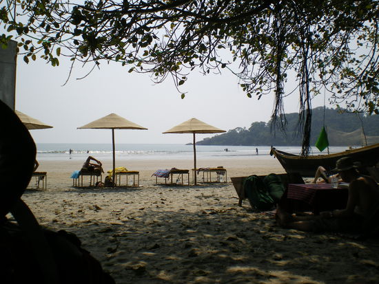 kurzer abstecher nach palolem, wohin die massen pilgern