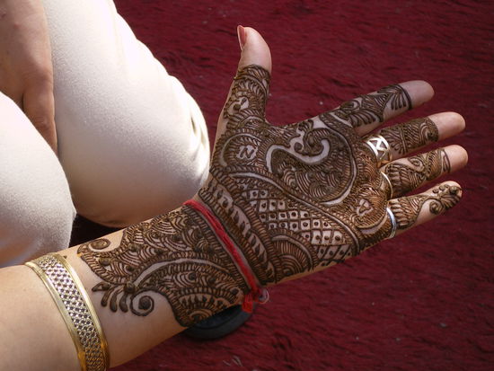hennamalerei in dehli