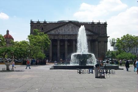 Teatro Degollado im Satdtzentrum von Guadalajara