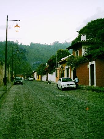 Strasse in Antigua