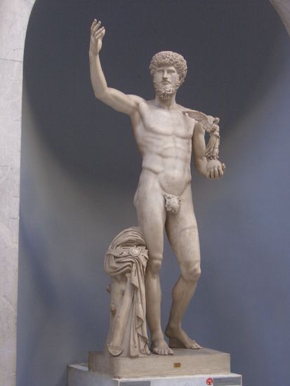 Statue im Braccio Nuevo Museum