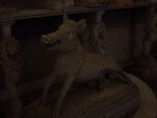 das lachende Wildschwein gefiel mir ausgesprochen gut