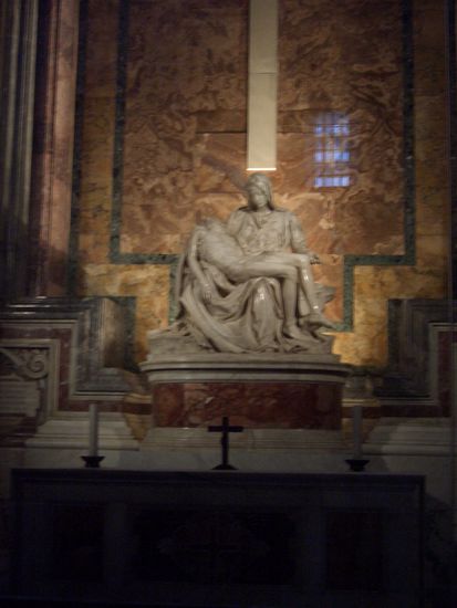 die Pietá von Michelangelo