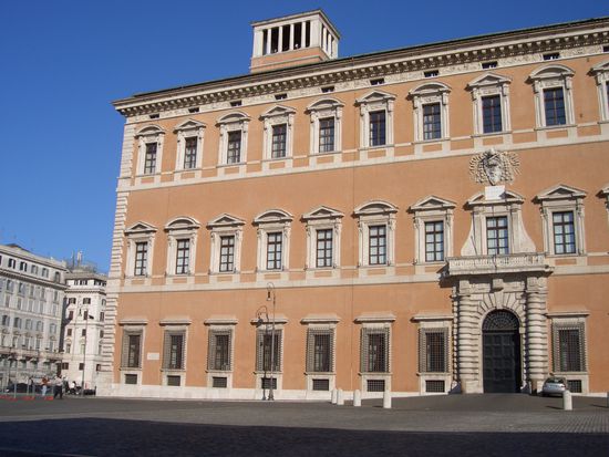 Lateranspalast - hier wohnten die Paepste bevor es den Vatikan gab.