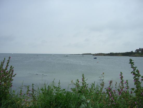 auf der anderen Seite der Bucht ist Barfleur