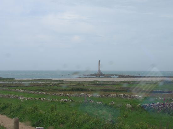 Cap de la Hague - es war ziemlich frisch und nicht so nett, dass ich aussteigen wollte