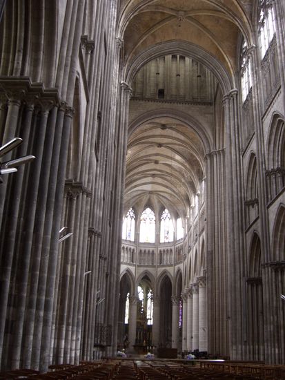 Blich durch das Hauptschiff