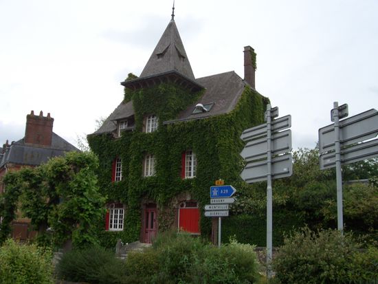 So ein schoen bewachsenes Haus haette ich auch gern