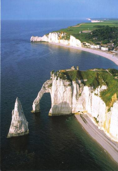 Die Felsen von Etretat