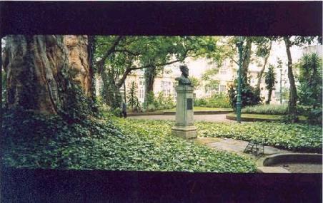 ein kleiner Park im Herzen von San Jose