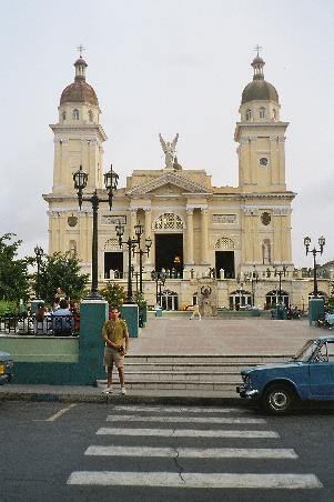 Cathedrale in Santiago am Plaza de Cespedes