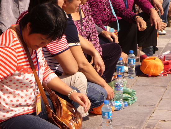 Die Mauer macht müde - und durstig!