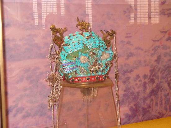 Die Krone der Prinzessin aus einem Minggrab.