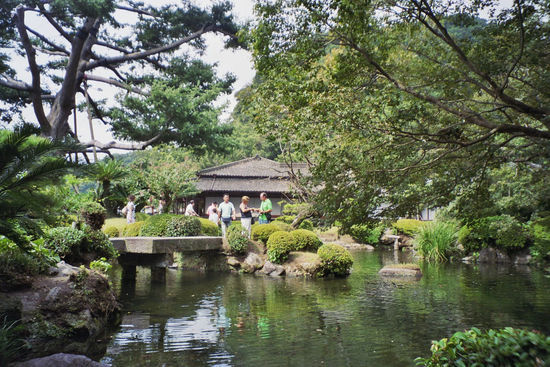 Japanischer Garten aus dem 17. Jahrhundert