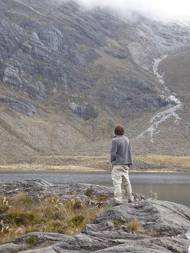 Laguna Verde oder Giros tiefer Schritt