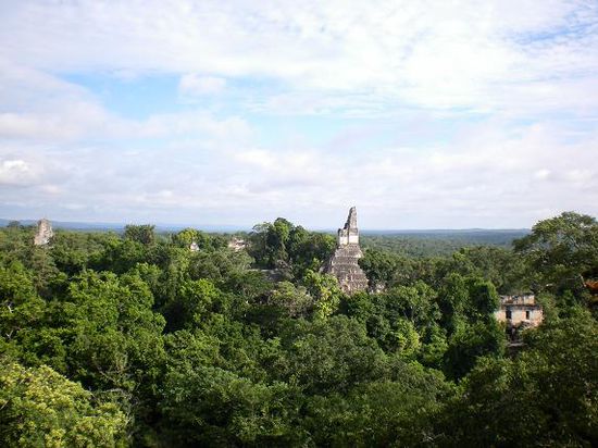 Aussicht vom Tempel mit dem einfallsreichen Namen Templo 5