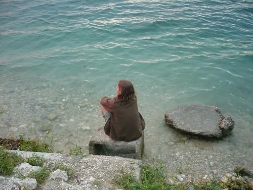Simon am Lago de Peten Itza