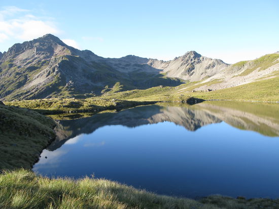 Blick auf den Mt. Angelous