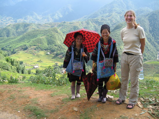 Unsere beiden Guides nach Cat Cat