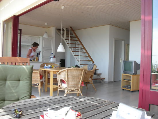 Wohn-Küchenbereich, Gesamtgröße der Wohnung ca. 75qm