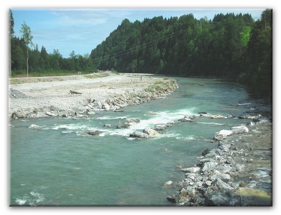 an der Iller schönem Strande