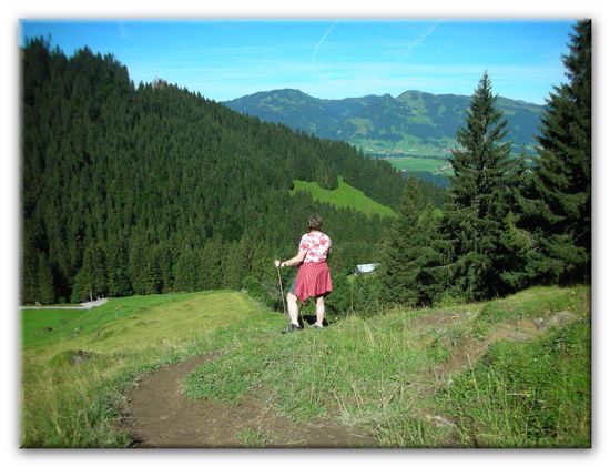 Blick zu den Hörnerbergen