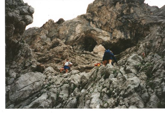 200 Hm klettern im Reißgang.