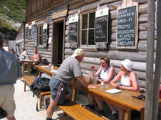 Kurze Rast, dann geht es weiter.