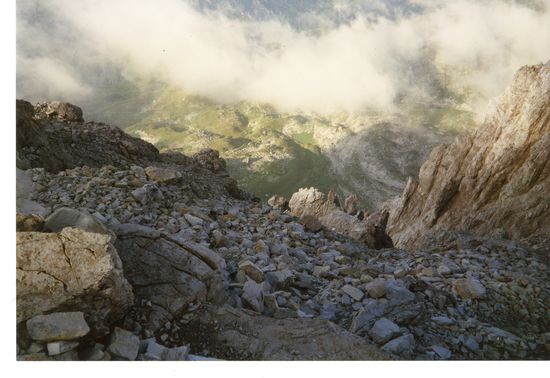 Etwa 600 Meter tiefer liegt der Neukarsee auf der Tauern-Nordseite.