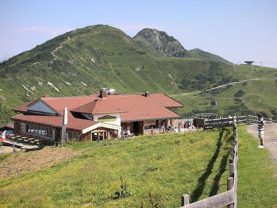 Das Almstüberl von außen